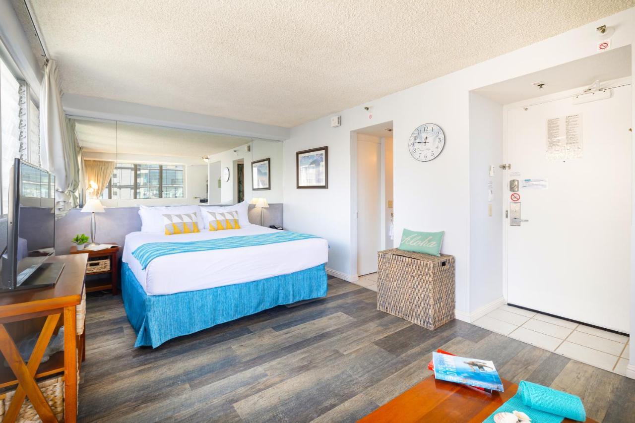 Beautiful Studio In The Heart Of Vibrant Waikiki Honolulu Exteriör bild
