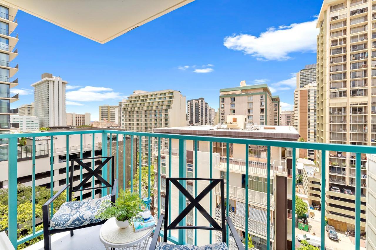 Beautiful Studio In The Heart Of Vibrant Waikiki Honolulu Exteriör bild