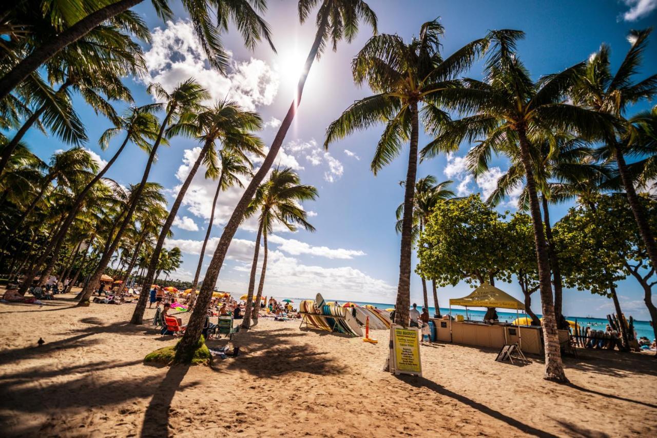 Beautiful Studio In The Heart Of Vibrant Waikiki Honolulu Exteriör bild